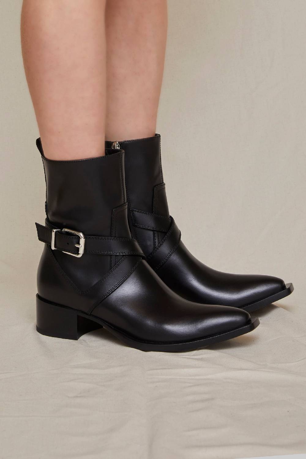 Kalliste K35 TEXAS BOOTS BLACK Prezzo Ridotto