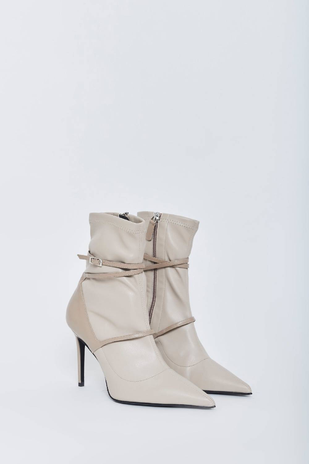 Kalliste K95 STRETCH ANKLE BOOTS OFF-WHITE Novità