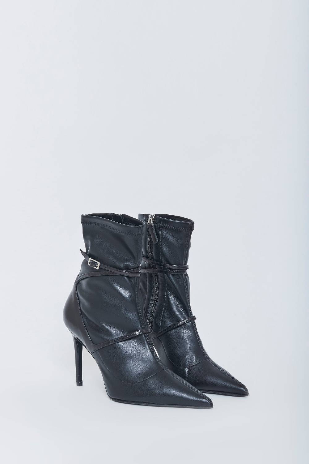 Kalliste K95 STRETCH ANKLE BOOTS BLACK Presa