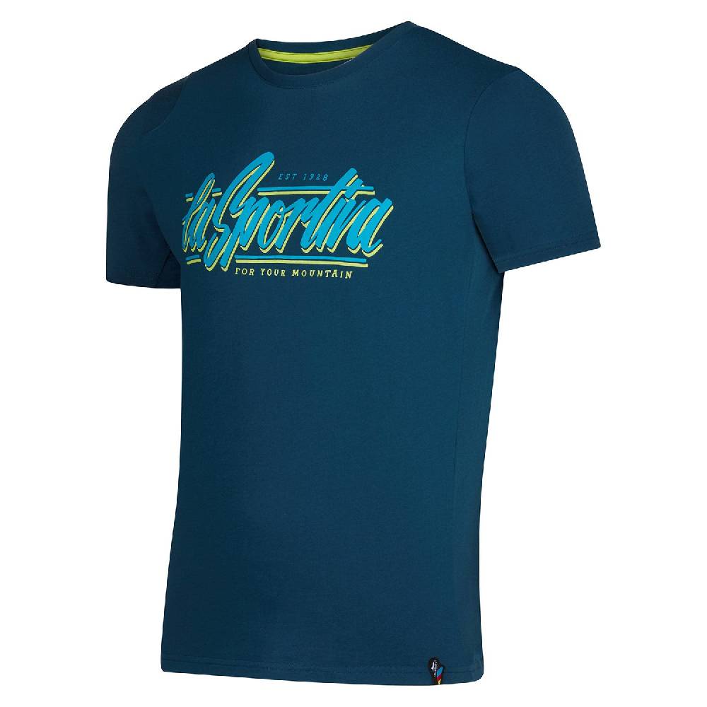La Sportiva Retro T-Shirt MT-Shirts Arrampicata In Linea