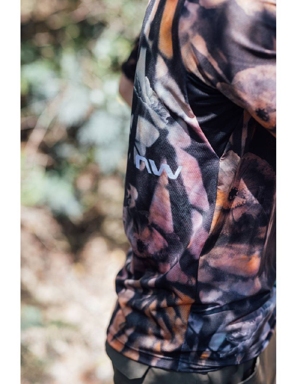 Northwave BOMB FLOWER MAGLIA MANICHE CORTE Moda