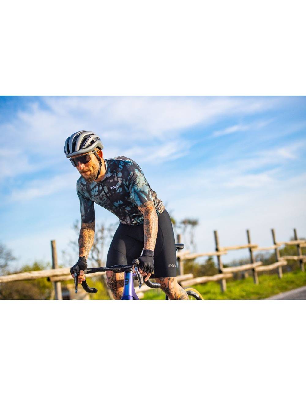 Northwave BLADE FLOWER MAGLIA MANICHE CORTE Italy
