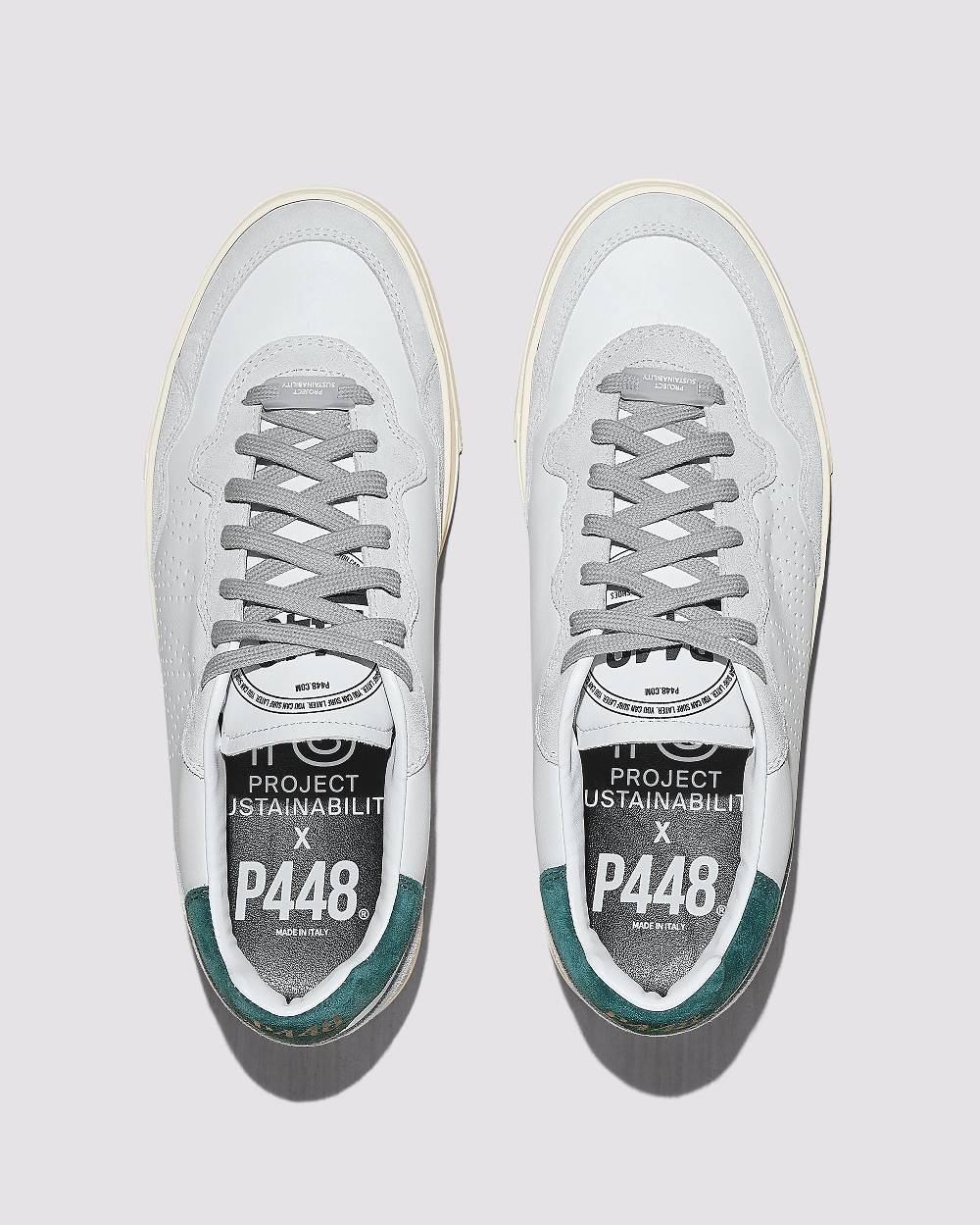 P448 Bali Recycled White/Green Vendite Flash