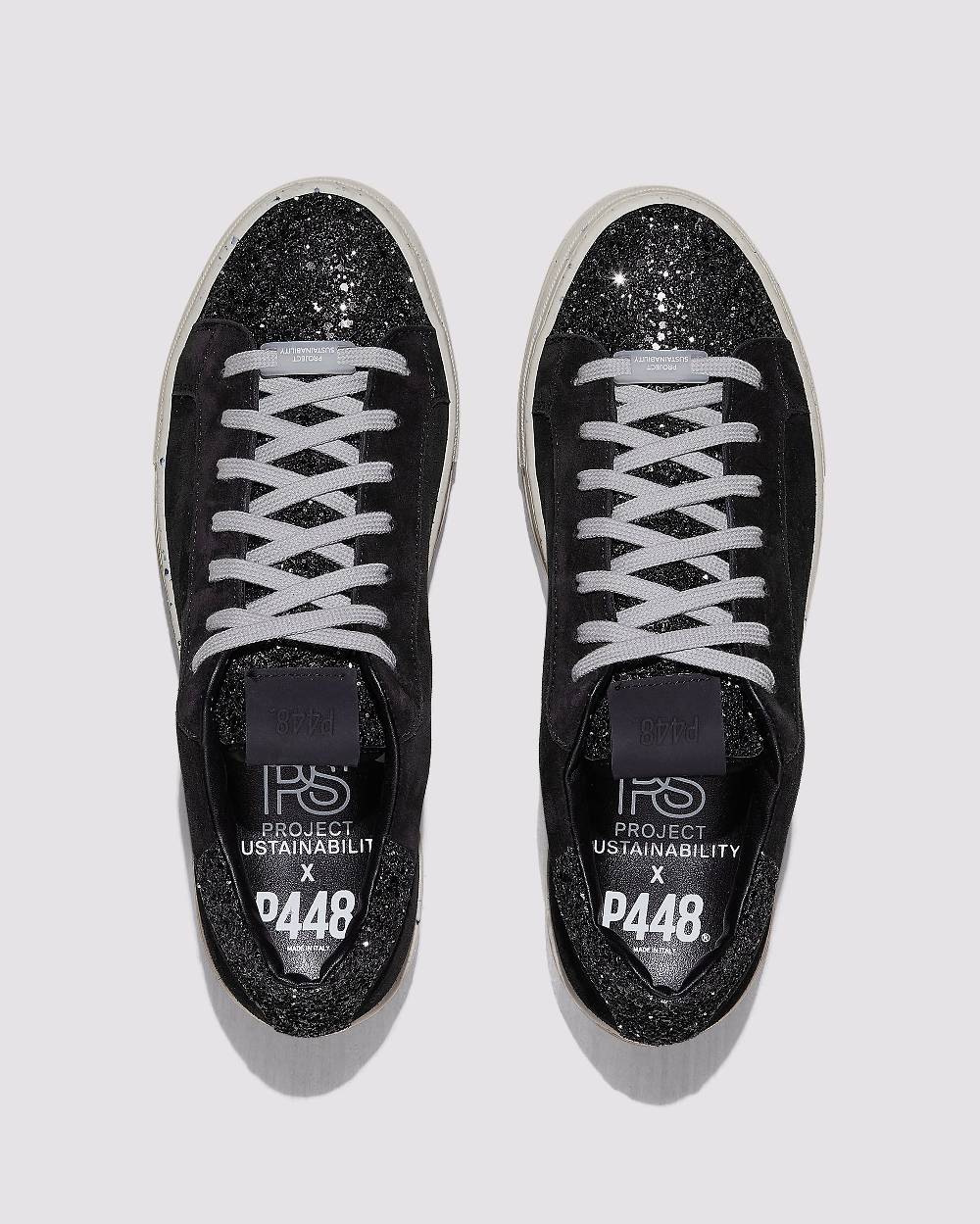 P448 Thea Recycled Black/Gun Nuova