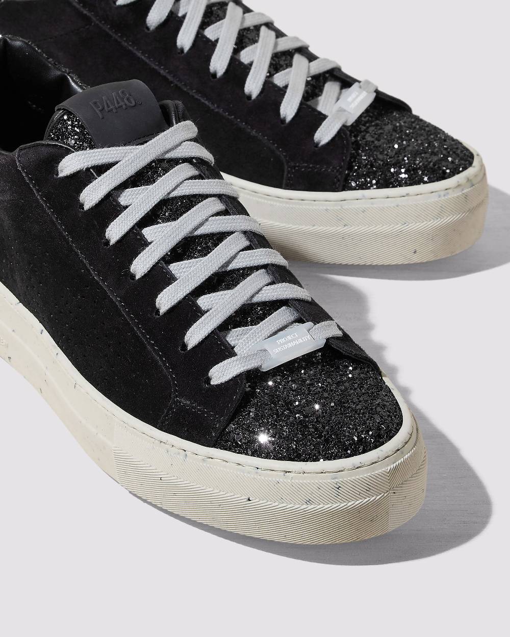 P448 Thea Recycled Black/Gun Nuova