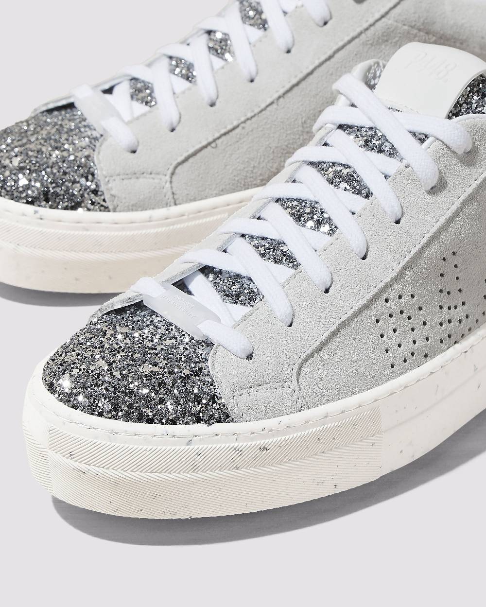 P448 Thea Recycled White/Silver Moda