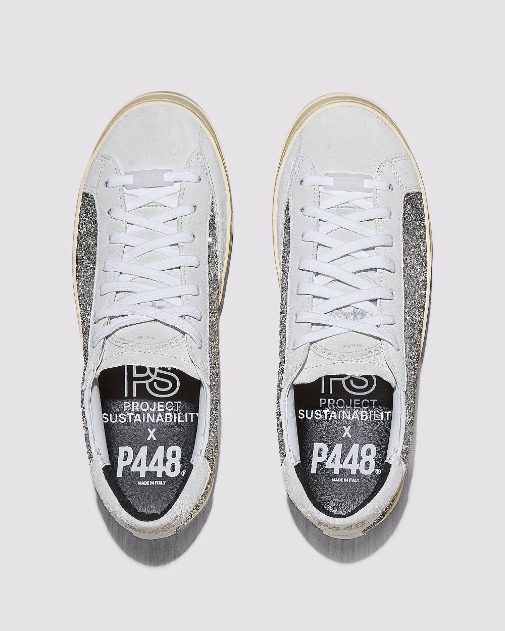 P448 John Recycled White/Silver Italy