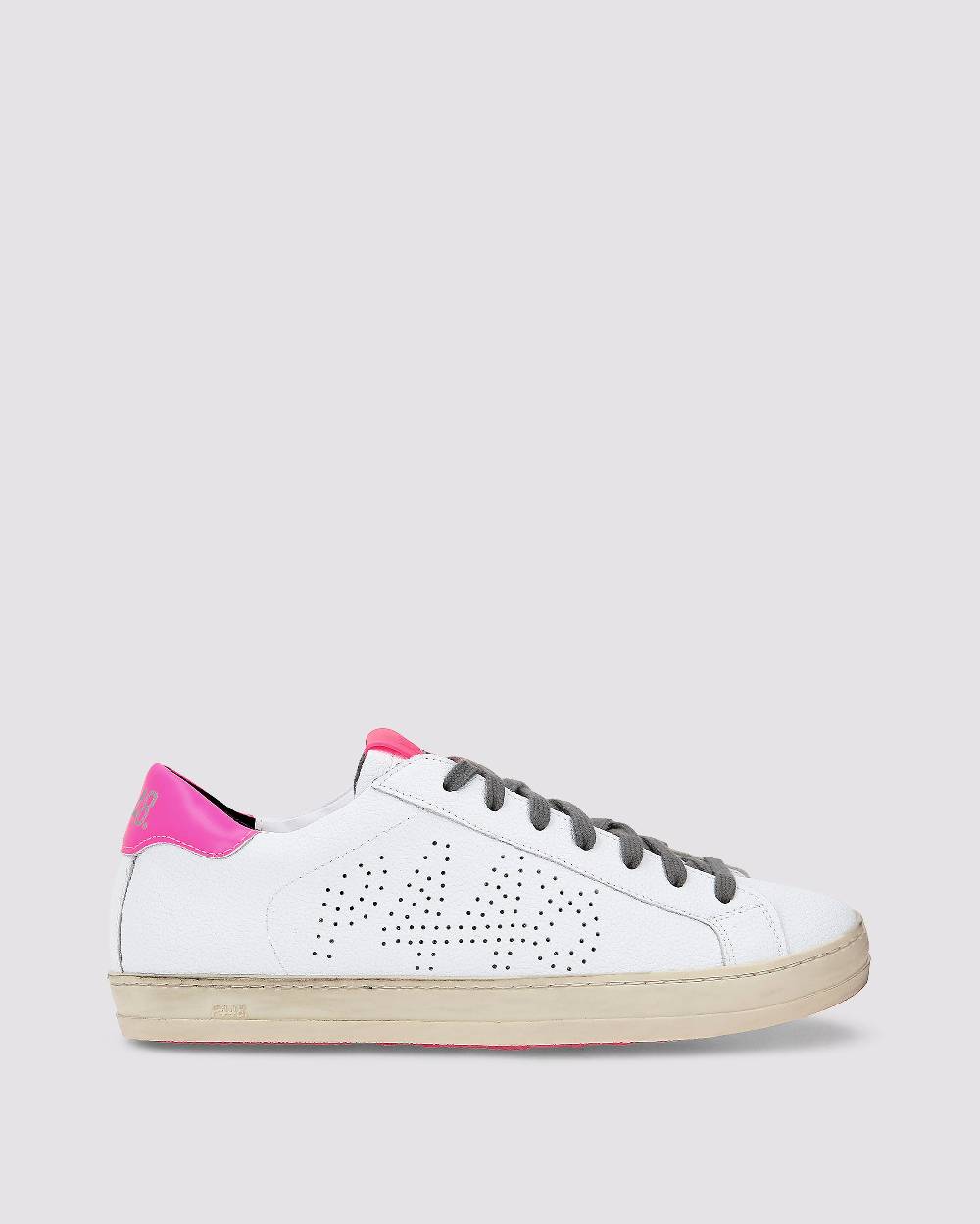 P448 John Recycled White/Fuchsia Vendita Calda