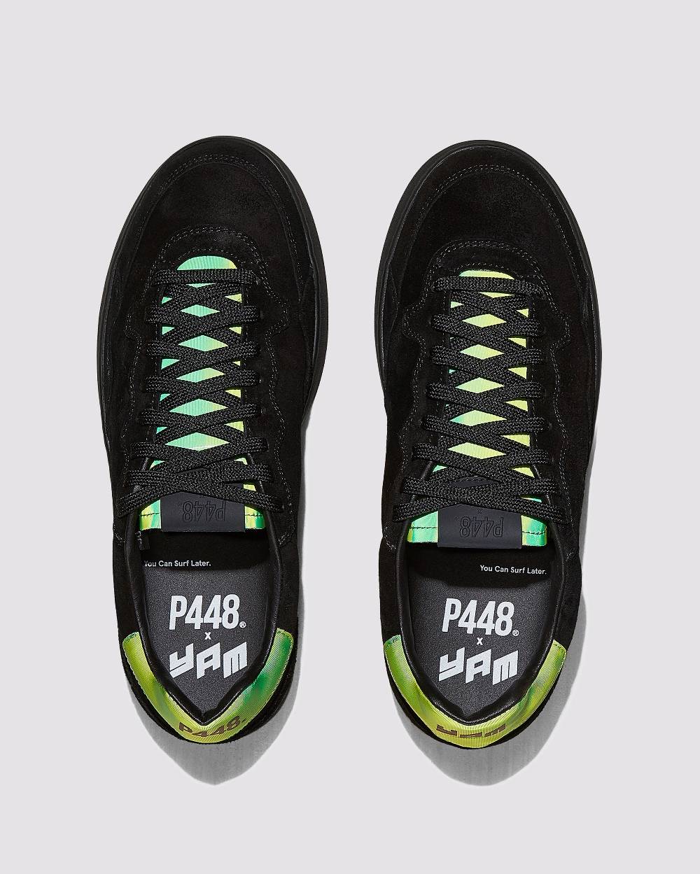 P448 Yam Black/Neon Green Moda