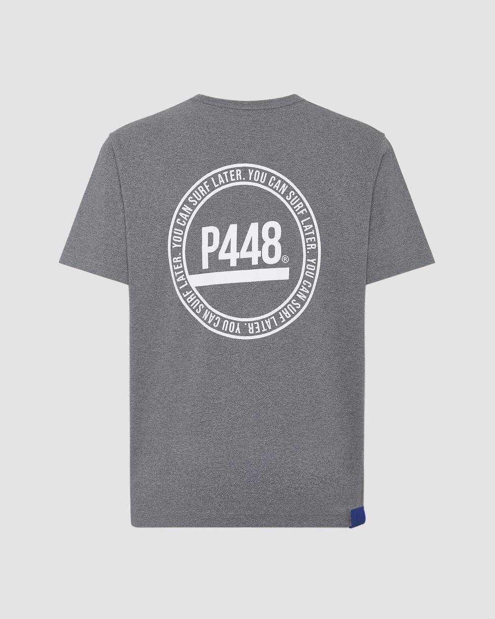 P448 P448 T-Shirt Grey In Linea