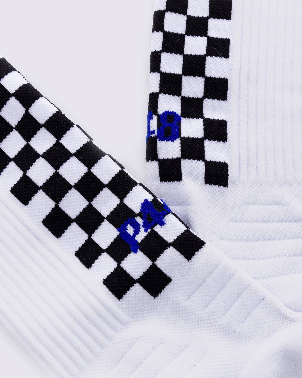 P448 Socks White/Check Convenienza