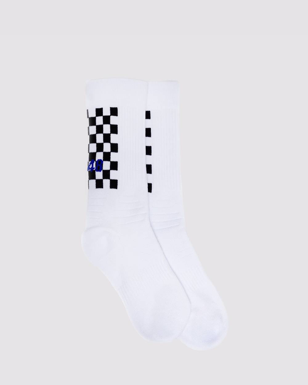 P448 Socks White/Check Convenienza