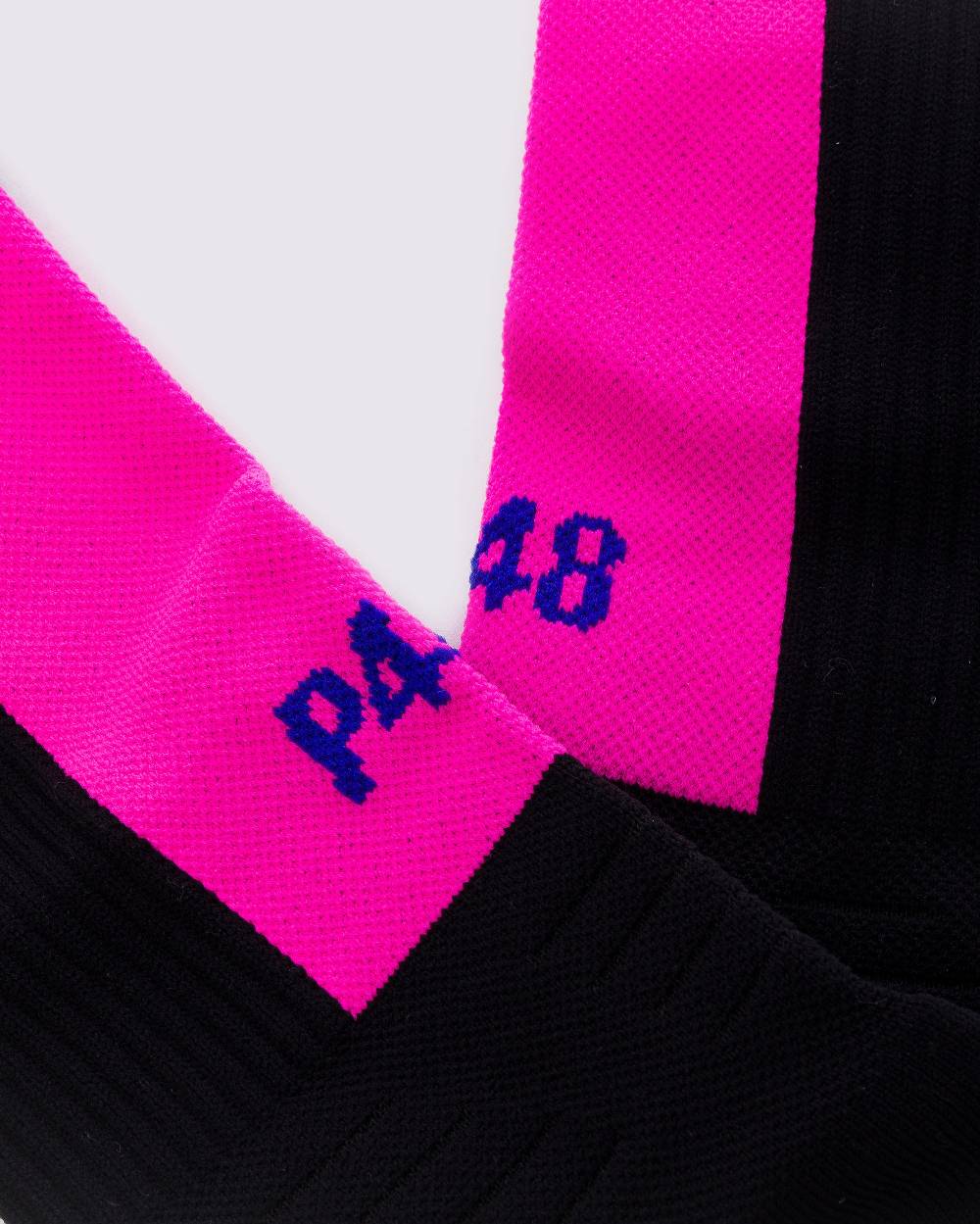 P448 Socks Black/Pink Presa