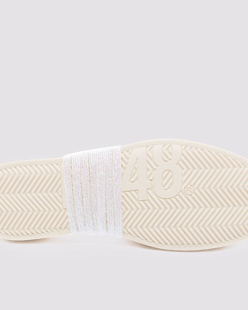 P448 Shoelaces White/Glitter Saldi Di Fabbrica