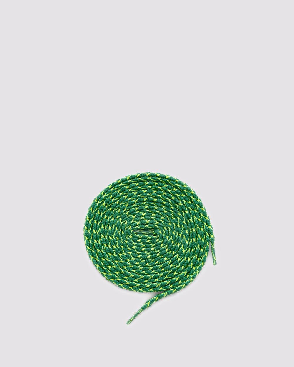 P448 Shoelaces Multi Green Negozio