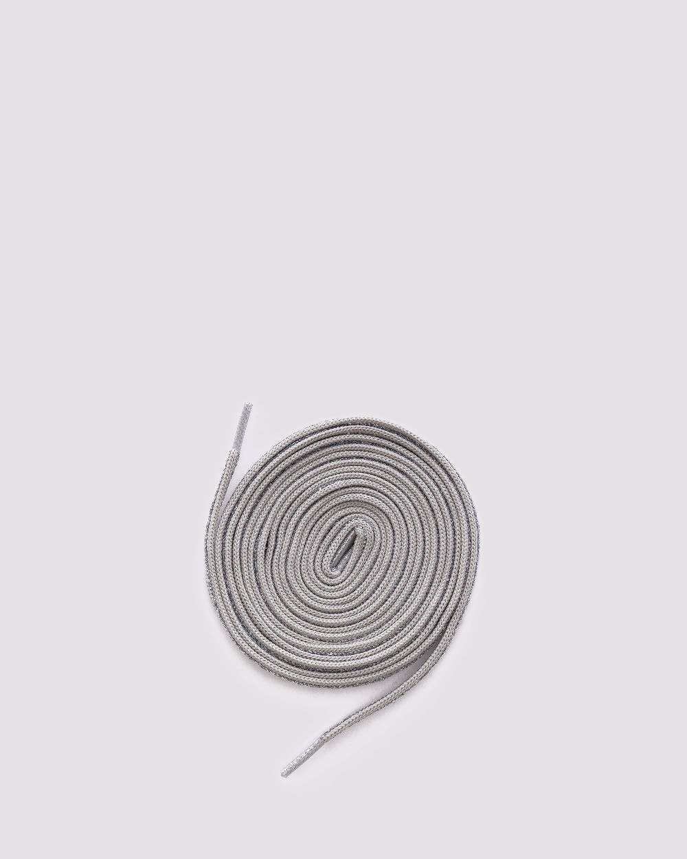 P448 Shoelaces Multi Silver Moda