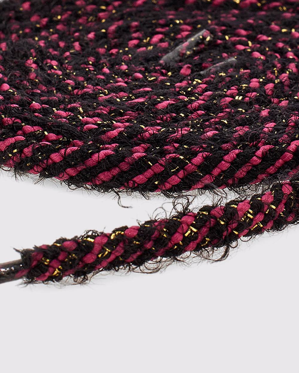 P448 Shoelaces Fuchsia/Black/Gold Spedizione Gratuita