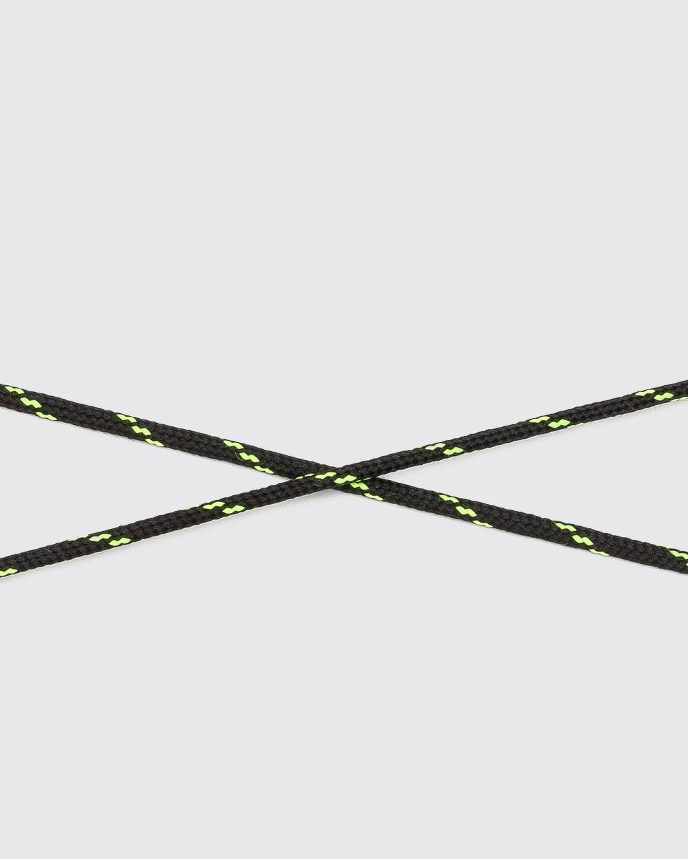 P448 Shoelaces Black/Yellow Qualità Garantita