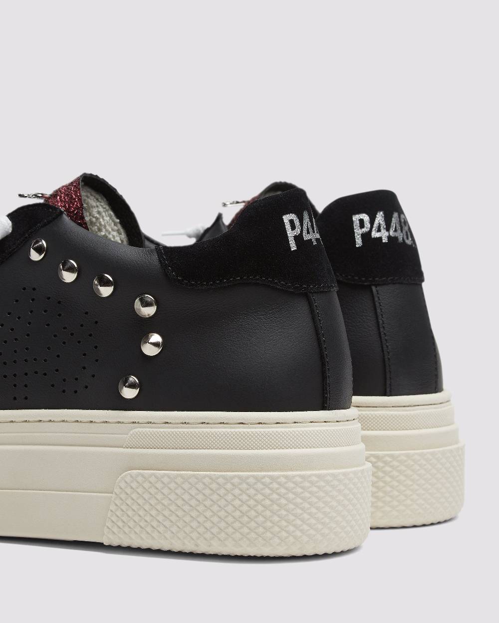 P448 Thea Platform Black/Stud Fino Al -60%