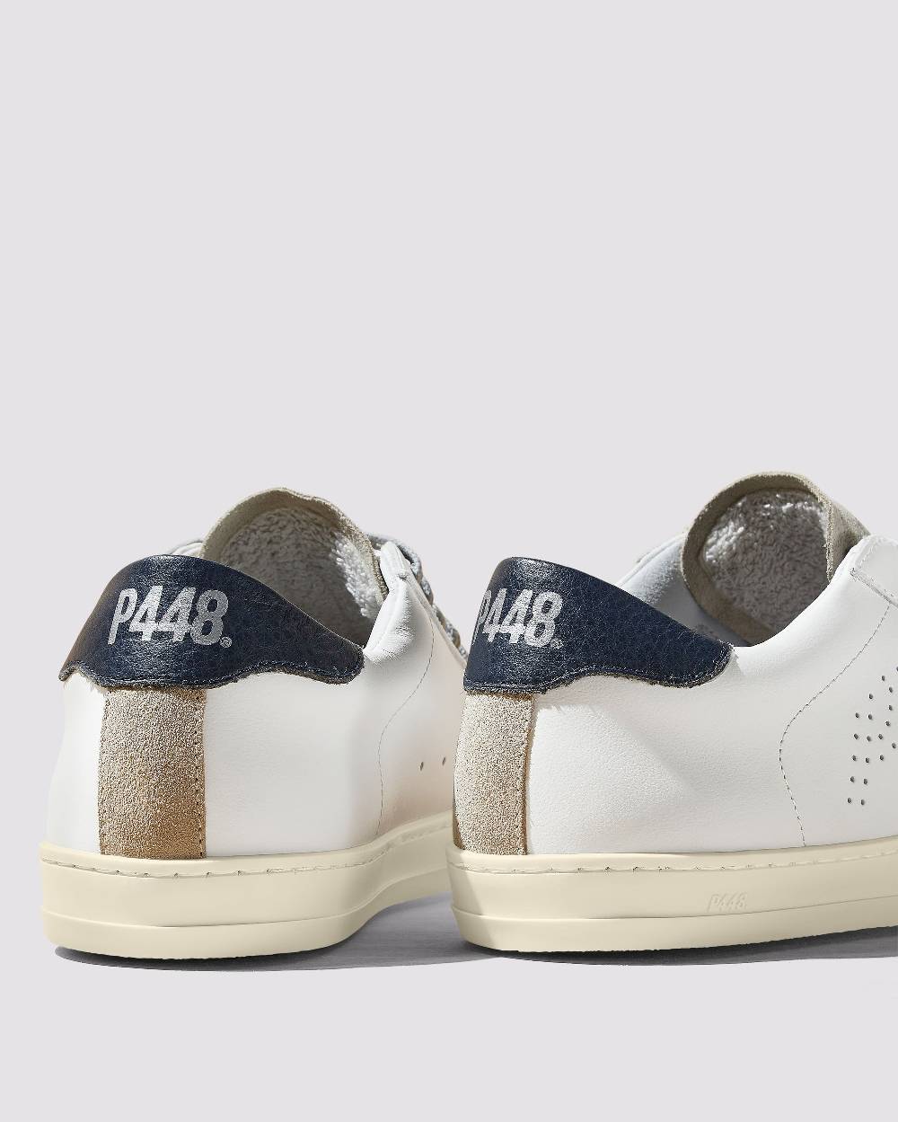 P448 John White/Navy In Linea