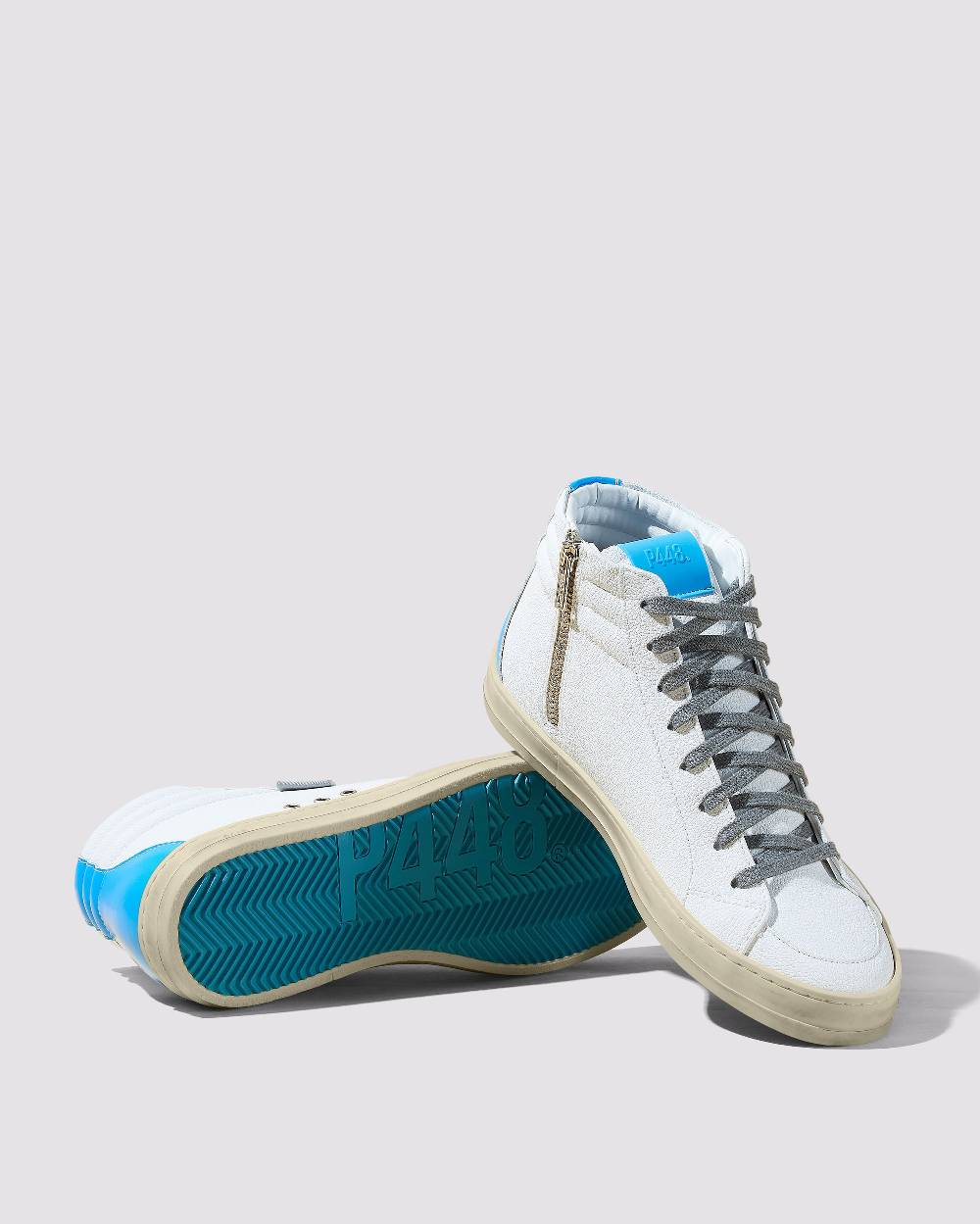 P448 Skate Recycled White/Blue Offerta