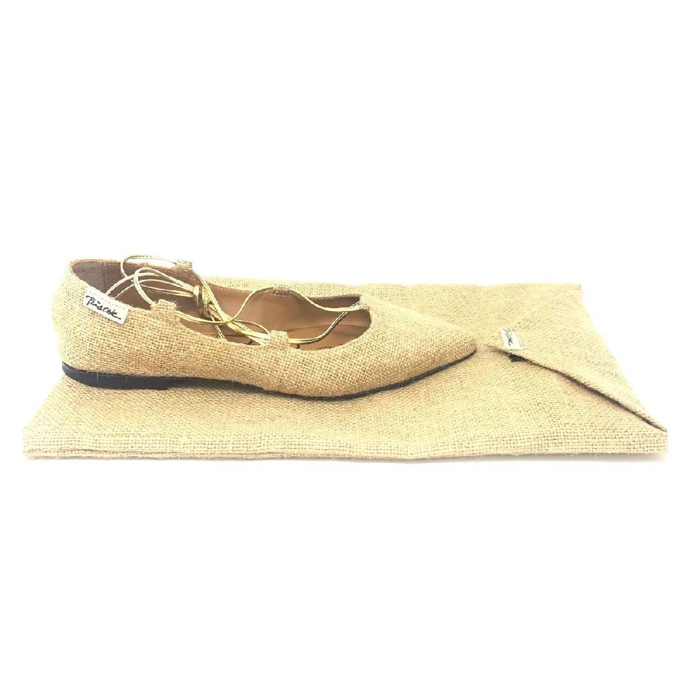 Passion Blanche Flat Shoes BRIGITTE Juta 2021 Enormi sconti