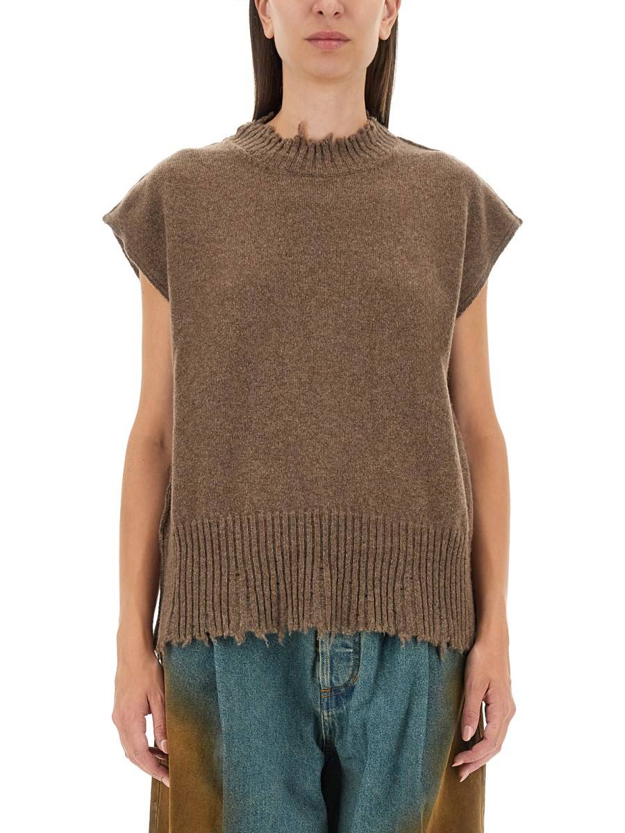 UMA WANG TOP SLV IN CASHMERE Vendita Economica
