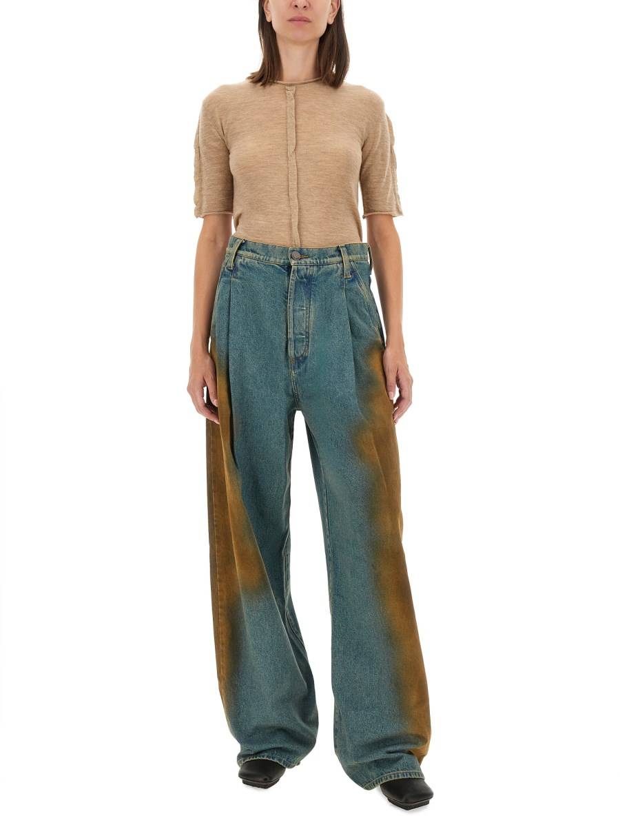 UMA WANG T-SHIRT IN CASHMERE Saldi Di Fabbrica