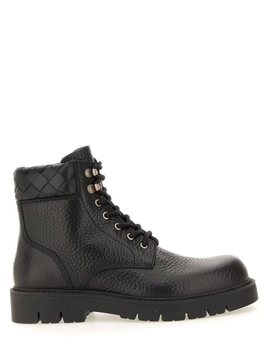 BOTTEGA VENETA STIVALE STRINGATA HADDOCK 2025
