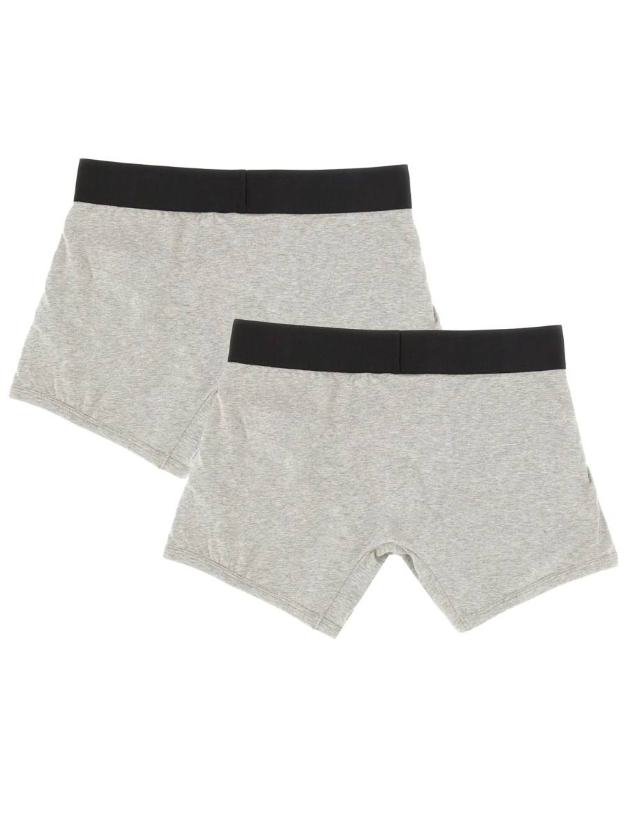 PALM ANGELS CONFEZIONE DA DUE BOXER CON LOGO Qualità