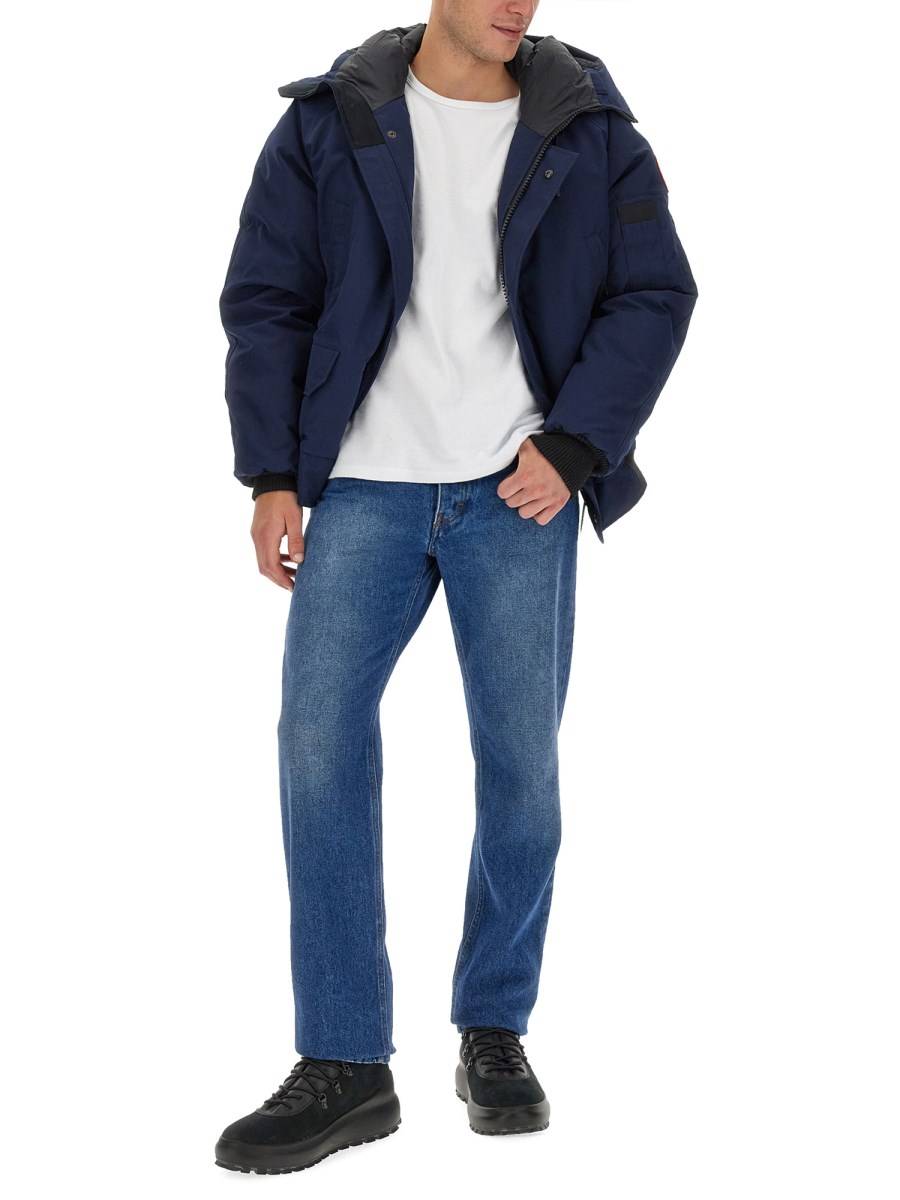 CANADA GOOSE GIACCA BOMBER "CHILLIWACK" IN NYLON Consegna Veloce
