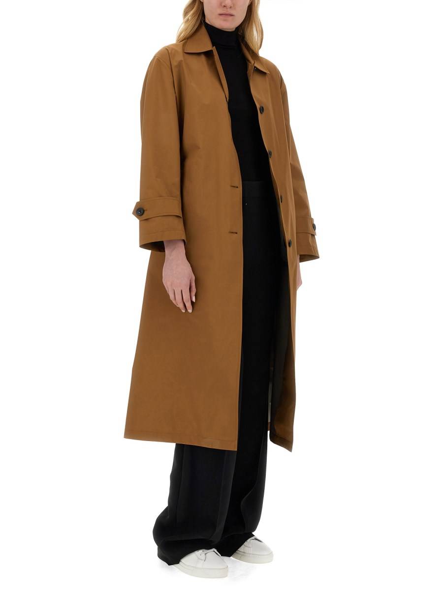 HERNO TRENCH CON BOTTONI Smaltimento dello stoccaggio