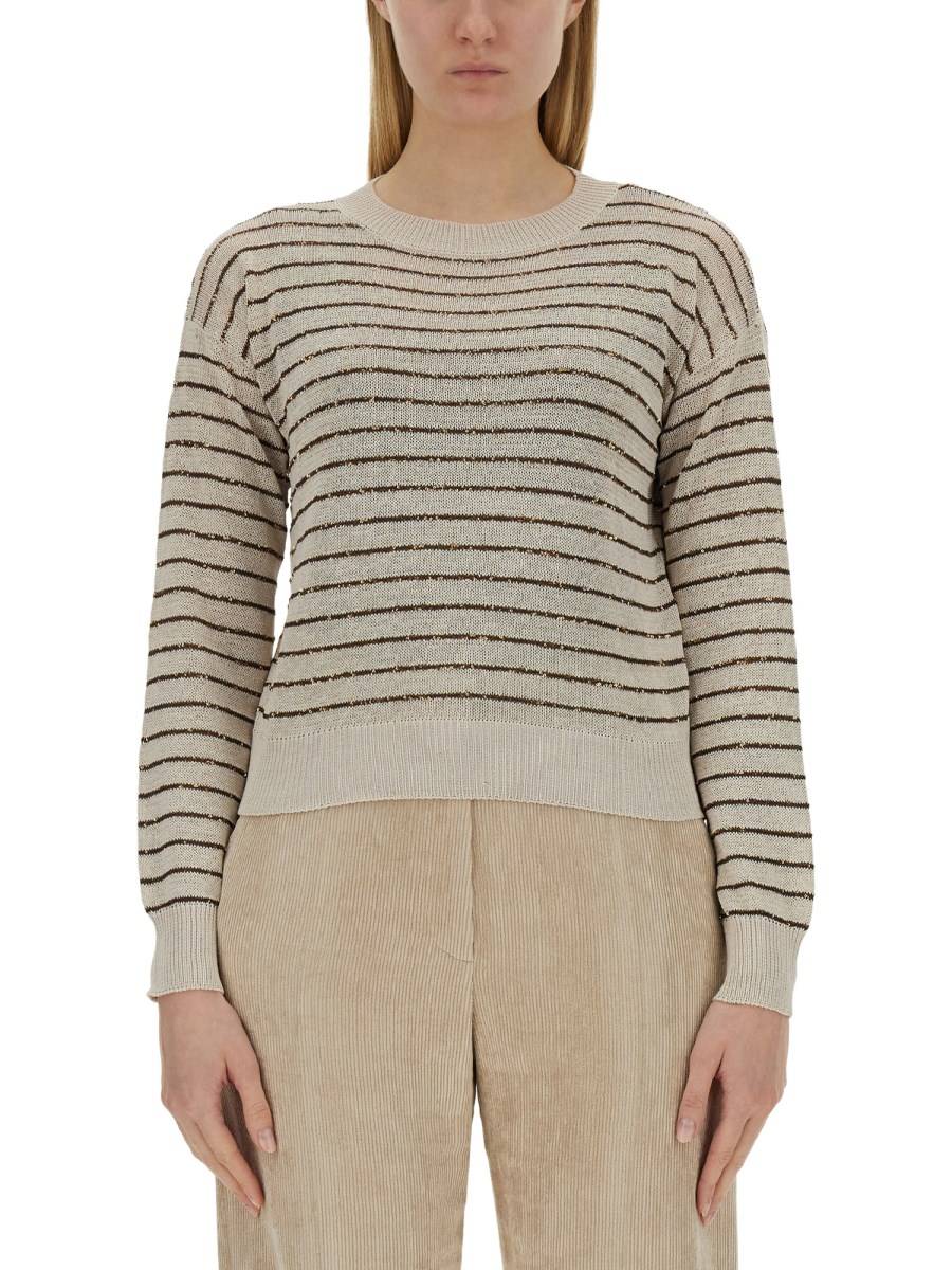 BRUNELLO CUCINELLI MAGLIA A RIGHE Affare Del Giorno