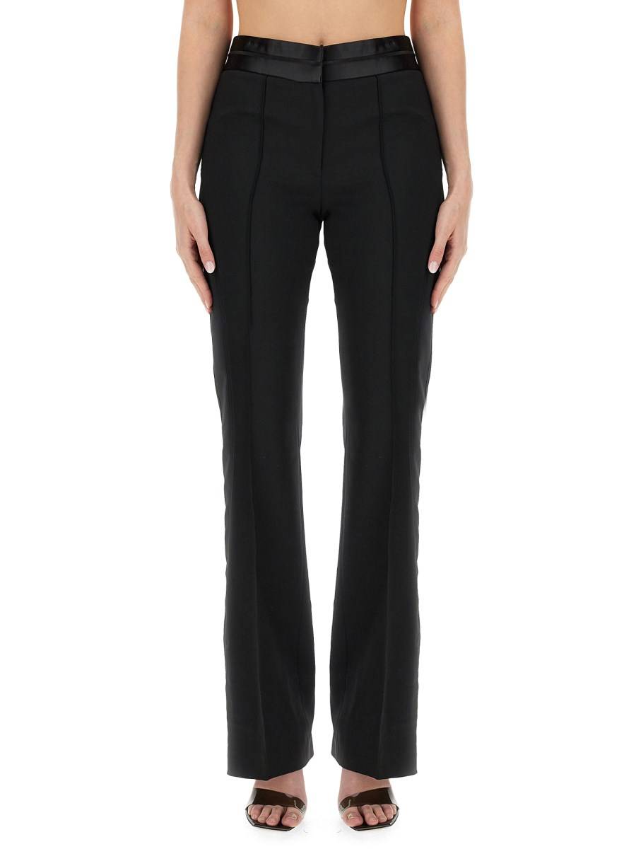 HELMUT LANG PANTALONE BOOTCUT IN TWILL DI MISTO LANA Convenienza