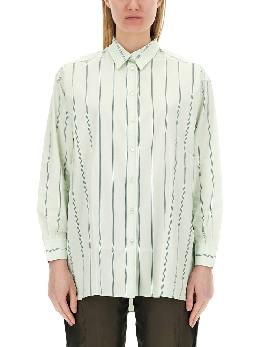 ASPESI CAMICIA A RIGHE IN COTONE Economico