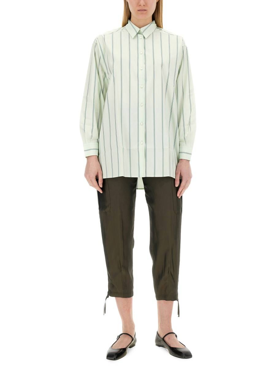 ASPESI CAMICIA A RIGHE IN COTONE Economico