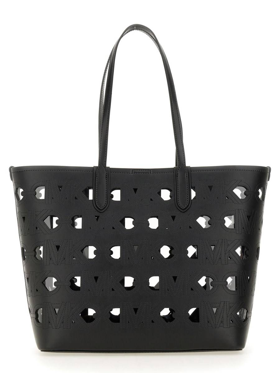 MICHAEL BY MICHAEL KORS BORSA TOTE IN ECO PELLE CON LOGO Nuova
