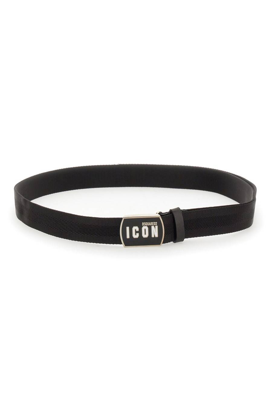 DSQUARED CINTURA BE ICON IN TESSUTO TECNICO Promozione