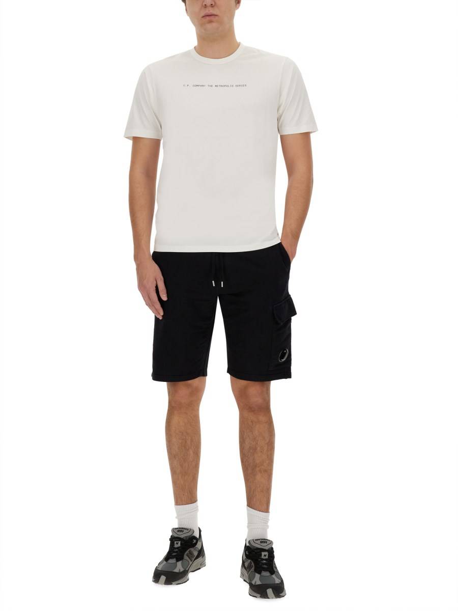 C.P. COMPANY T-SHIRT CON LOGO Trasporto libero internazionale