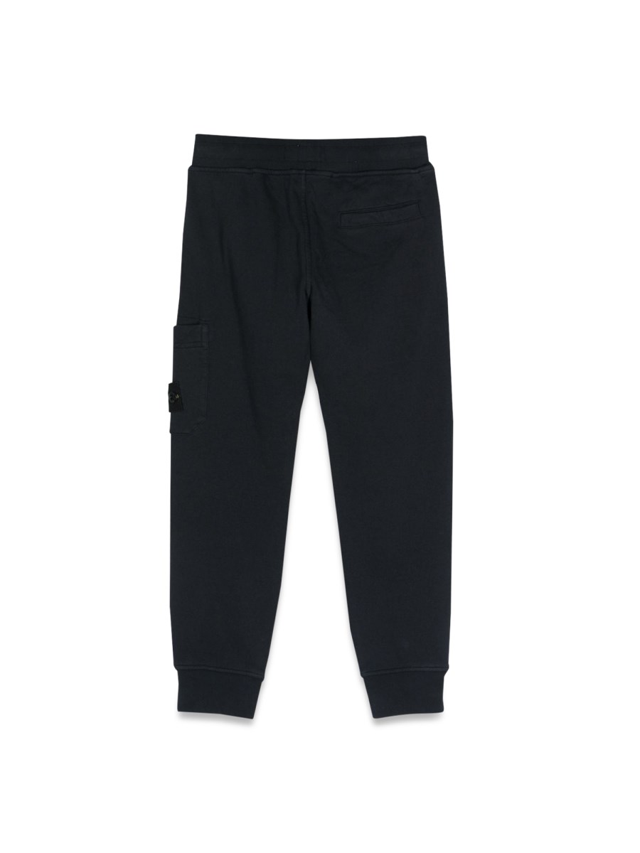 STONE ISLAND felpa pantalone - pearl grey Shopping Online