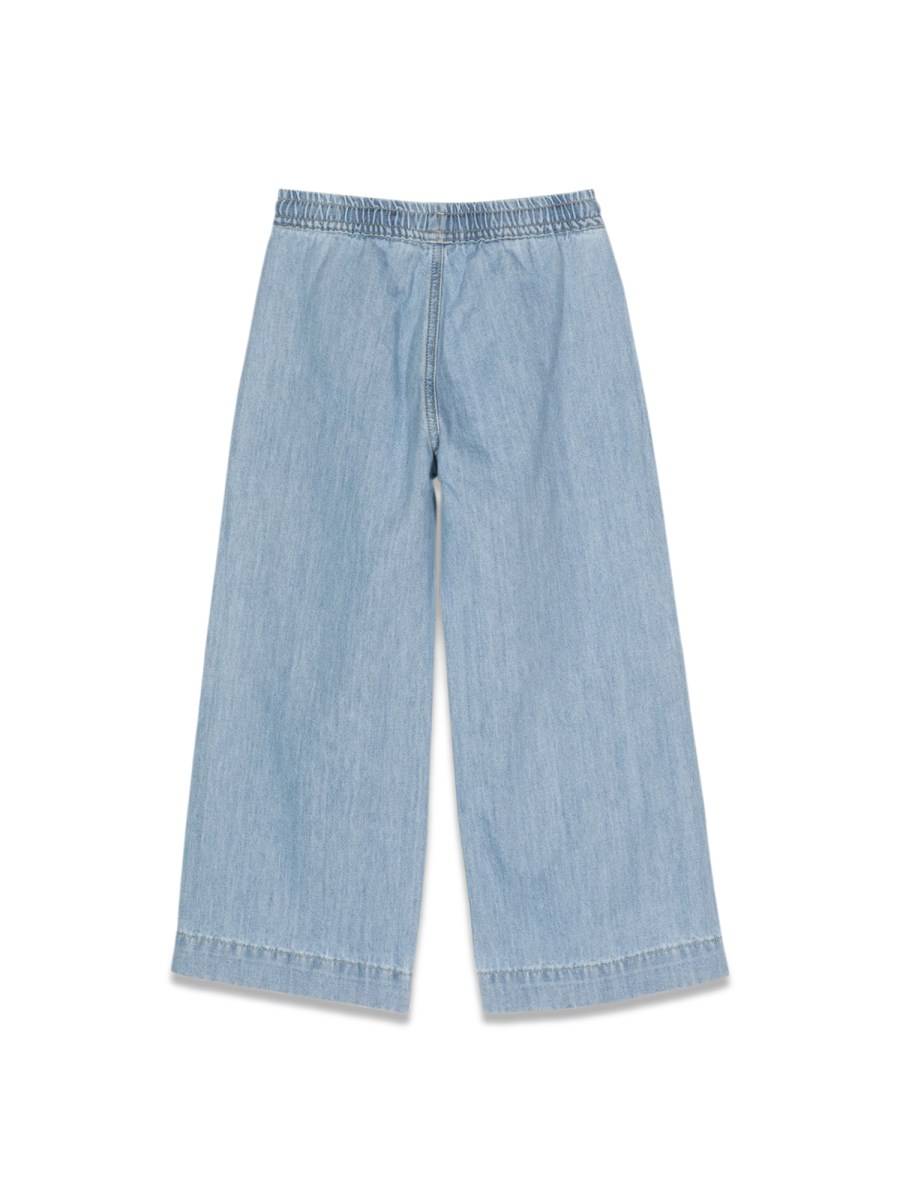 PALM ANGELS pa track wideleg chambraypant Sconto