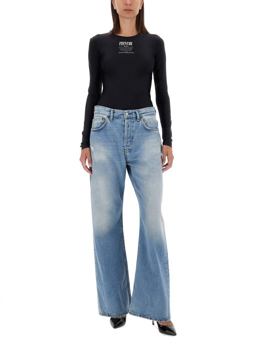 VERSACE JEANS COUTURE BODY CON LOGO Offerta speciale della fabbrica