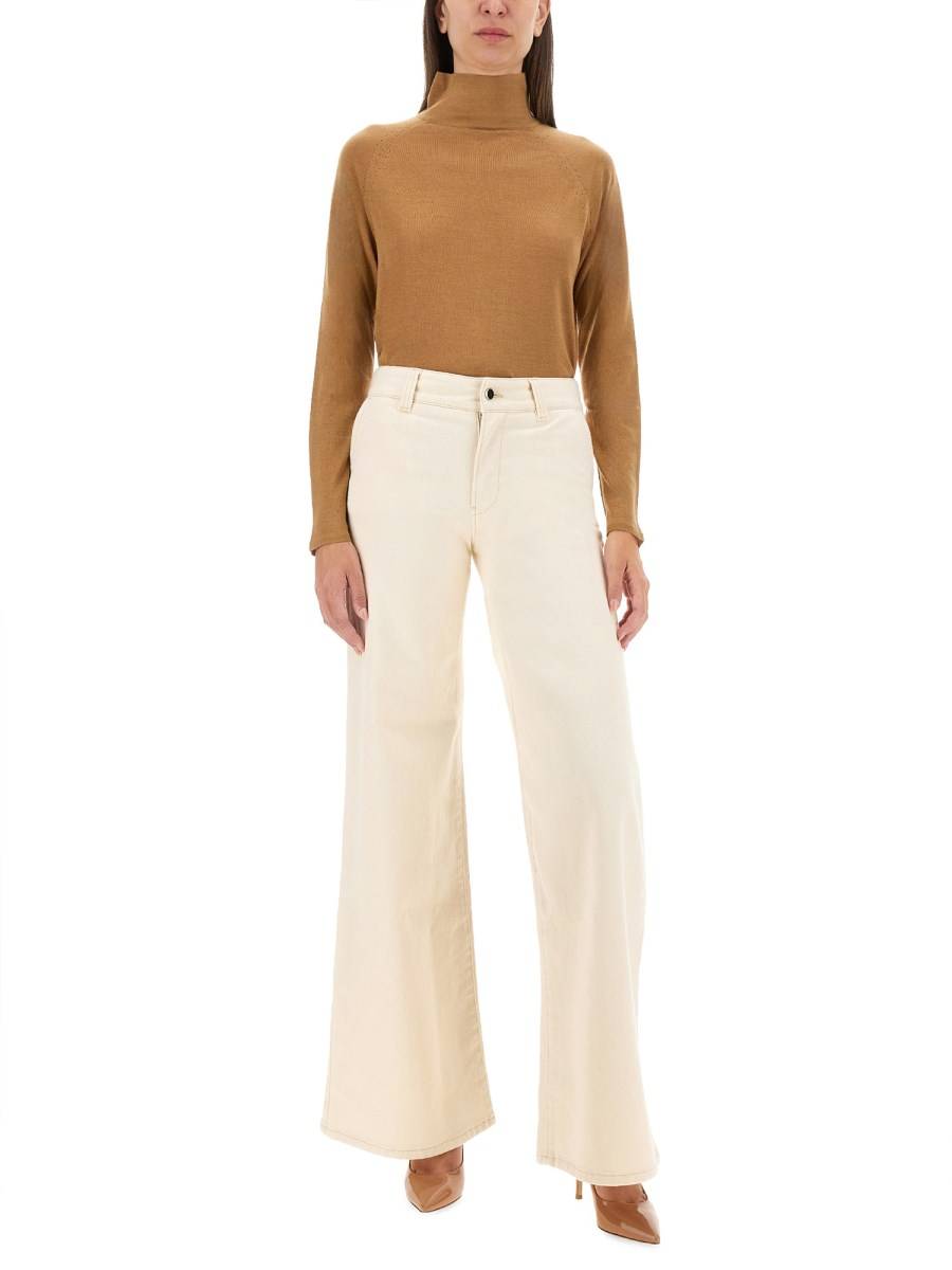 KITON MAGLIA IN CASHMERE CON COLLO ALTO In Saldo