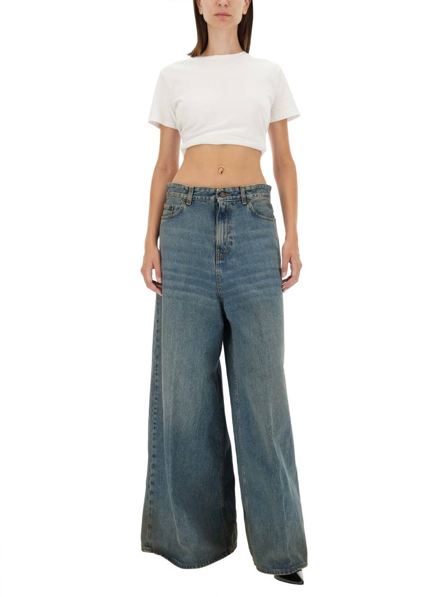 HAIKURE JEANS BIG BETHANY IN DENIM DI COTONE Grande vendita