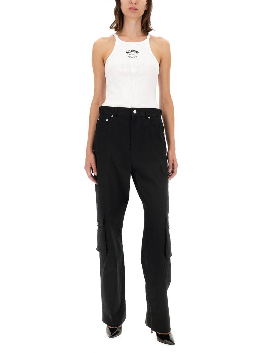 MOSCHINO JEANS PANTALONE CARGO Enormi sconti