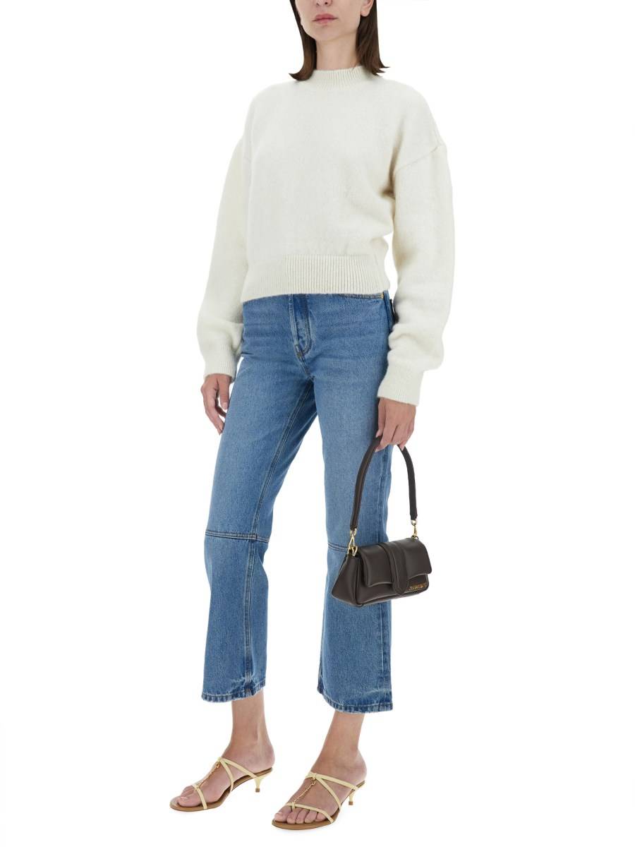 JACQUEMUS JEANS "LE DE-NÎMES COURT" IN DENIM Limitato a 3 giorni