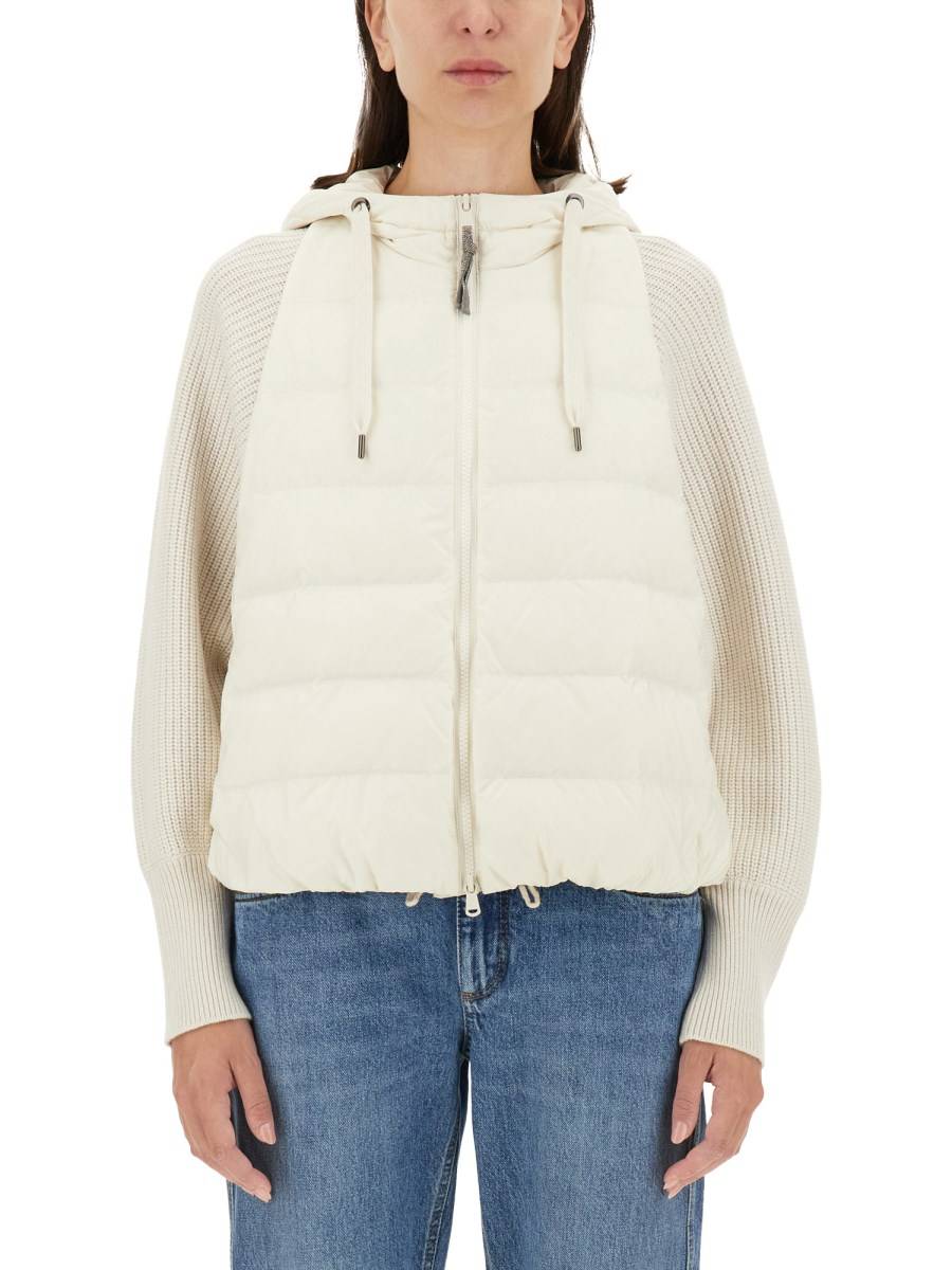 BRUNELLO CUCINELLI PIUMINO IN NYLON Convenienza