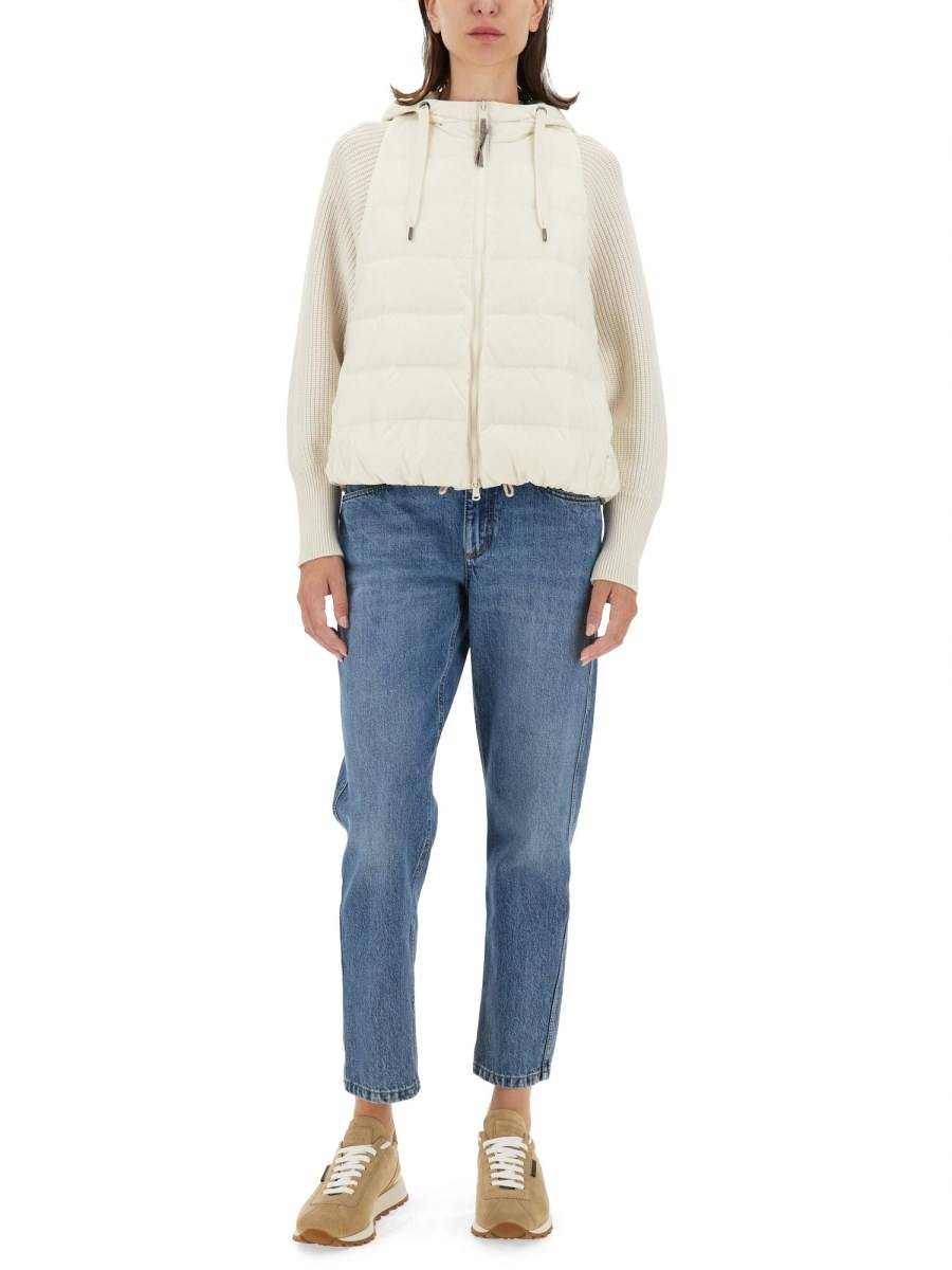 BRUNELLO CUCINELLI PIUMINO IN NYLON Convenienza