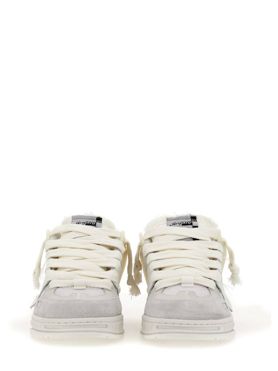 AXEL ARIGATO SNEAKER AREA PATCHWORK IN PELLE In vendita