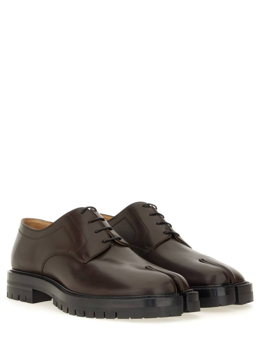 MAISON MARGIELA STRINGATA TABI IN PELLE Qualità Garantita